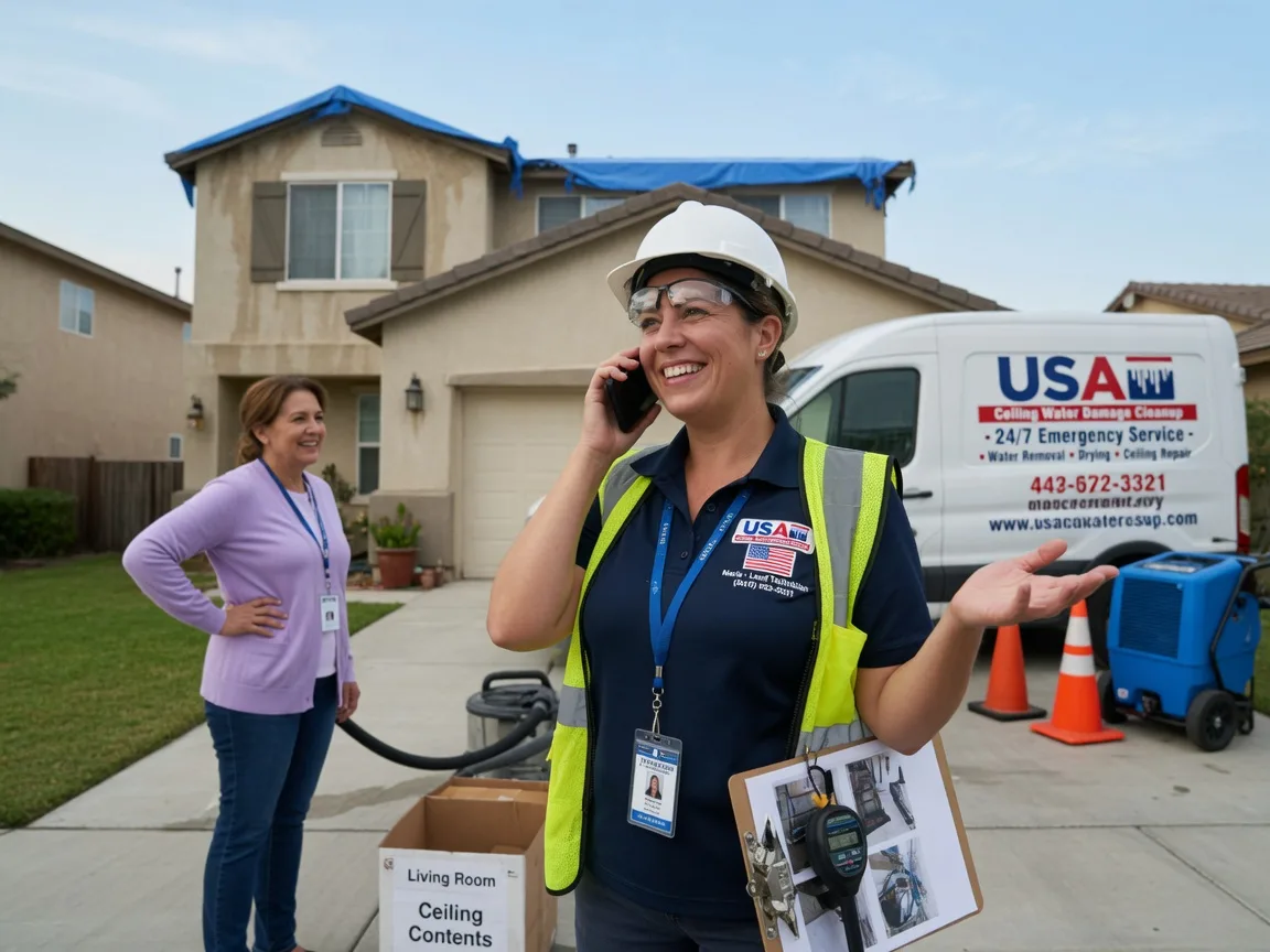 Ceiling Water Damage Restoration Klemme, IA FAQs